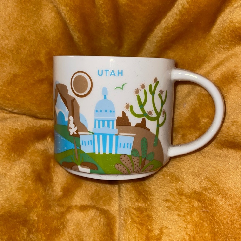 Starbucks Utah State You Are Here Collection 14oz